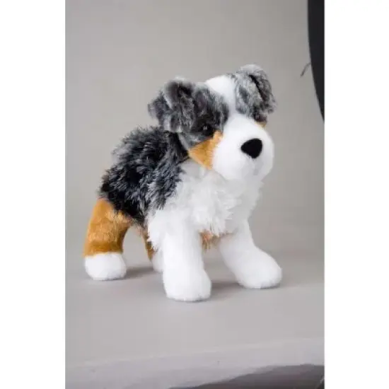 Douglas Steward Australian Shepherd Dog Plush Stuffed Animal image {1}