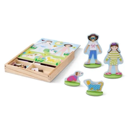 Melissa and Doug Best Friends Magnetic Dress-Up Magnetic Activity Set image {3}