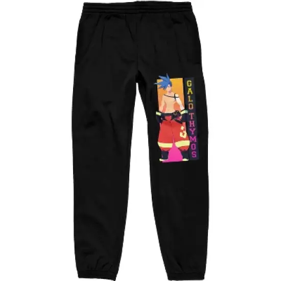 Promare Galo And Aina Men's Black Sweatpants image {2}