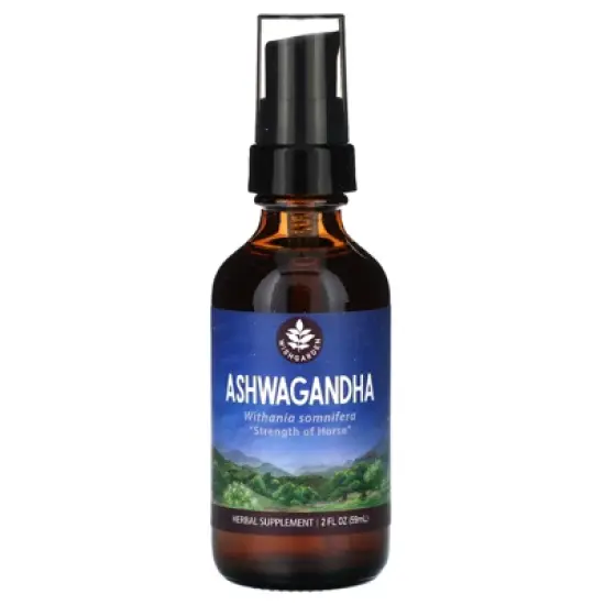 WishGarden Herbs Ashwagandha, 2 fl oz (59 ml) image {4}