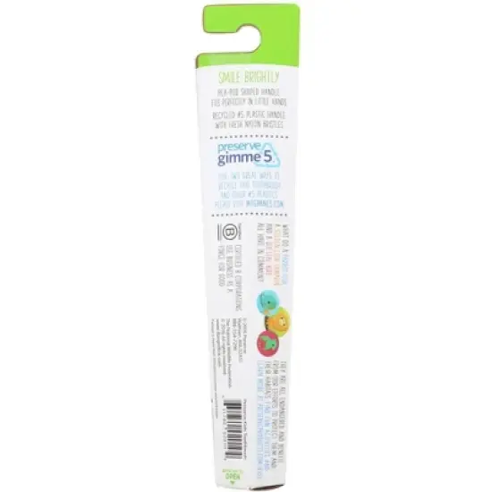 Preserve Kids Soft Bristle Red Toothbrush - 6 ct image {2}