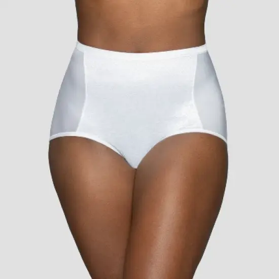 Vanity Fair Womens Smoothing Comfort Brief with Lace 13262 image {4}