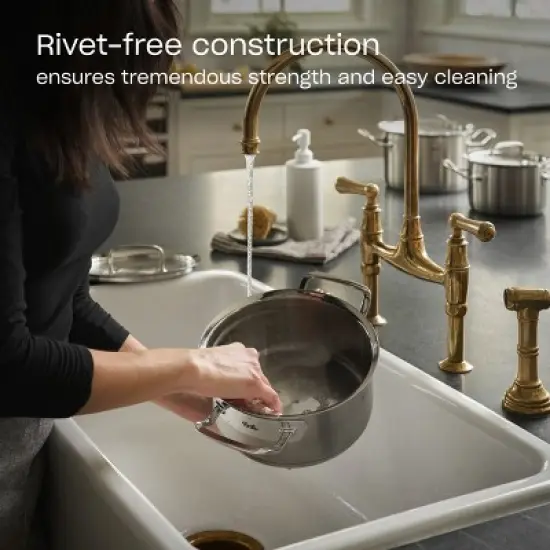 Fissler Original-Profi Collection Stainless Steel Pot with Lid image {1}