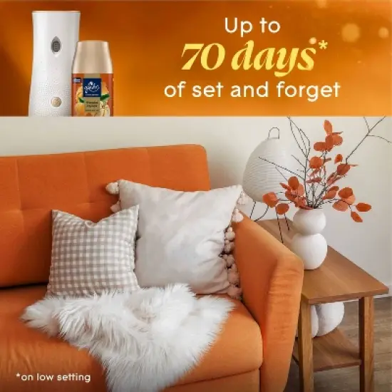 Glade Automatic Spray Air Freshener - Pumpkin & Ginger - 6.2 fl oz image {8}