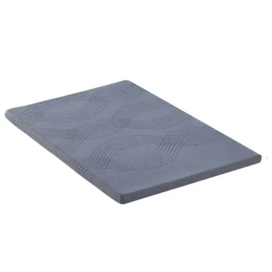 VECELO 2/4" Gel Infused Memory Foam Mattress Topper Twin/Full/Queen/King/California King Size Medium Firm Memory Foam Mattress with Washable Cover image {6}