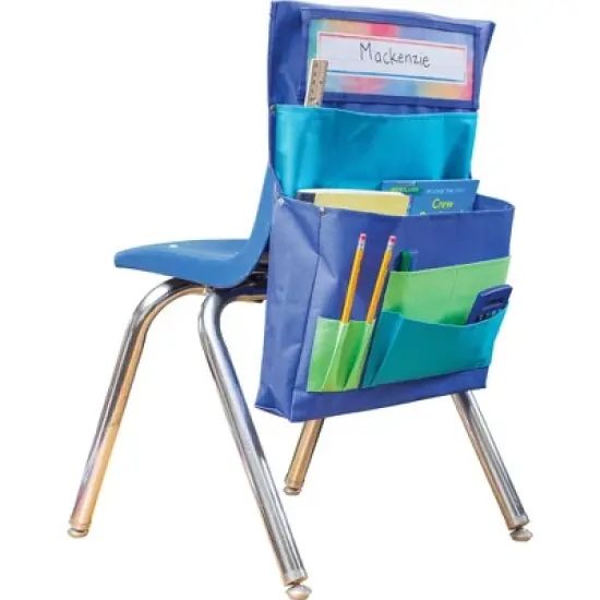 Teacher Created Resources&reg; Blue, Teal & Lime Chair Pocket image {1}