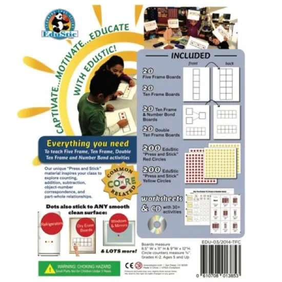 EduStic Ten Frame Classroom Kit image {3}
