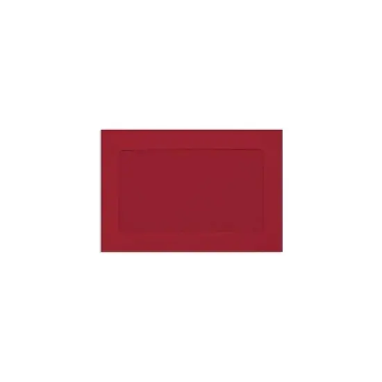 LUX Full Face #10 Window Envelopes Ruby Red 6 x 9 inch 250/Pack FFW-69-18-250 image {1}