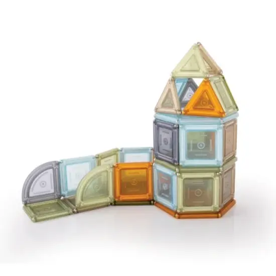 Guidecraft PowerClix Solids Natural, 70 Pieces image {1}