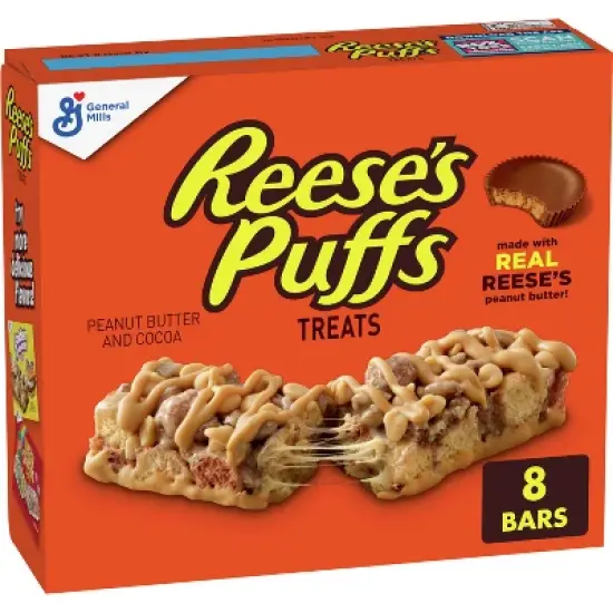 Reese's Puffs Cereal Snack Bars - 8ct image {10}