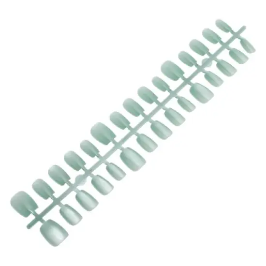 Unique Bargains Women's Full Coverage Fake Nails XS Blue 1 Pc image {5}