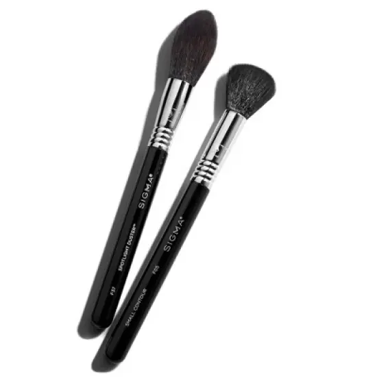 Sigma Beauty Sculpt + Glow Makeup Brush Duo - 2ct image {4}