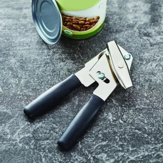 Swing-A-Way Compact 8.6" Can Opener with Sharp Blade, Manual Hand Held, Made of Steel, Easy Turn Knob image {5}