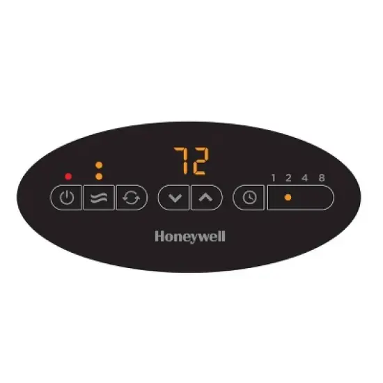 Honeywell Slim Ceramic Tower Heater Black image {1}