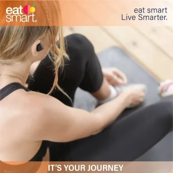 EatSmart Digital Precision Bath Scale Clear with Silver Accents image {3}