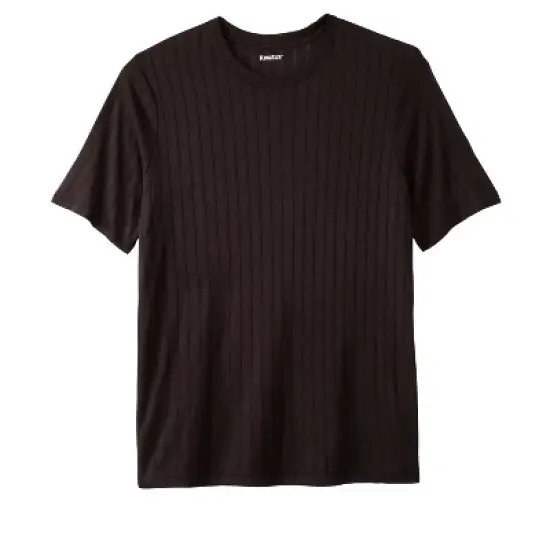 KingSize Men's Big & Tall Plaited Crewneck Shirt image {1}