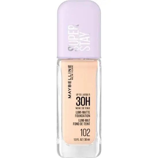 Maybelline Super Stay Up to 30HR Wear Lumi-Matte Liquid Foundation - 1 fl oz image {1}