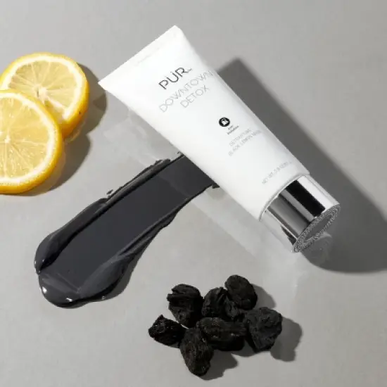 PUR The Complexion Authority Downtown Detox Detoxifying Black Lemon Mask - 2.9oz - Ulta Beauty image {3}