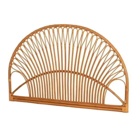 Queen Balka Rattan Wall Mounted Pattern Headboard - South Shore image {11}