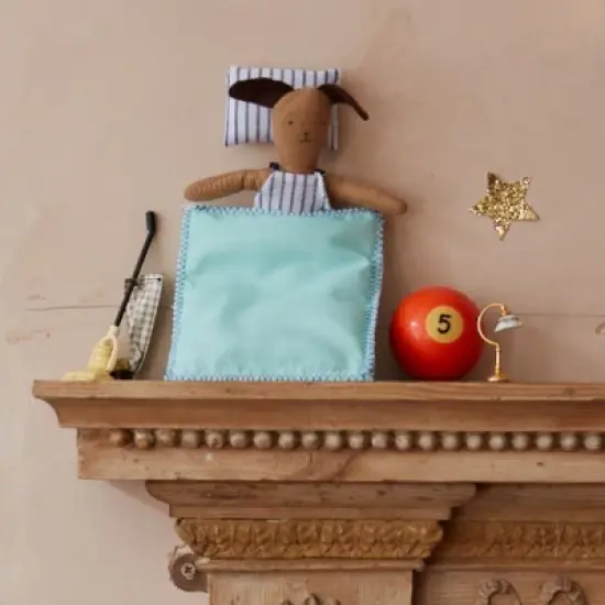 Meri Meri Stripy Puppy Mini Suitcase Doll (Pack of 1) image {7}