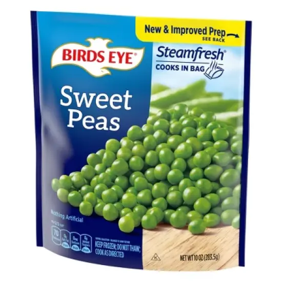 Birds Eye Steamfresh Frozen Sweet Peas - 10oz image {1}