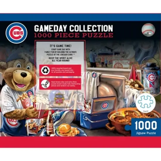 MasterPieces 1000 Piece Jigsaw Puzzle - MLB Chicago Cubs Gameday image {3}