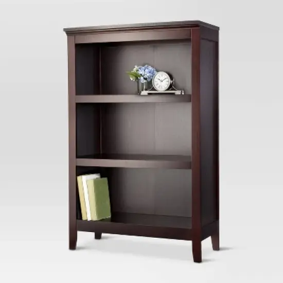 48" Carson 3 Shelf Bookcase - Threshold image {1}