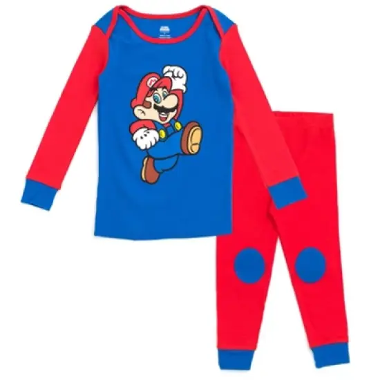 SUPER MARIO Nintendo Sweatshirt and Pants Set Newborn to Toddler image {7}