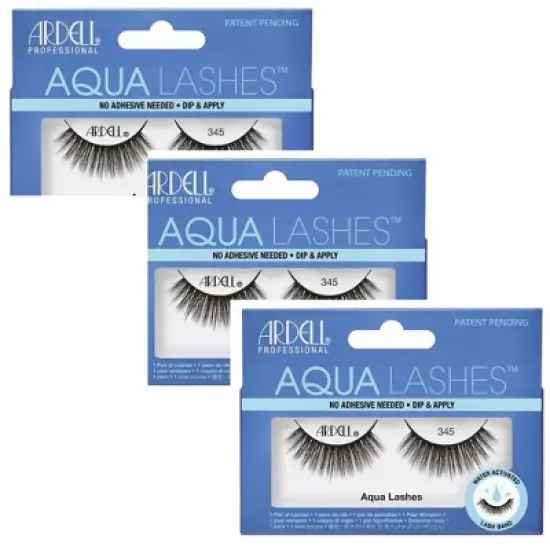 Ardell Professional Aqua Lashes - 345 - (Pack of 3) image {3}