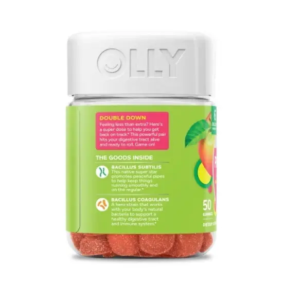 OLLY Extra Strength Probiotic Gummies for Immune and Digestive Support - 50ct image {3}