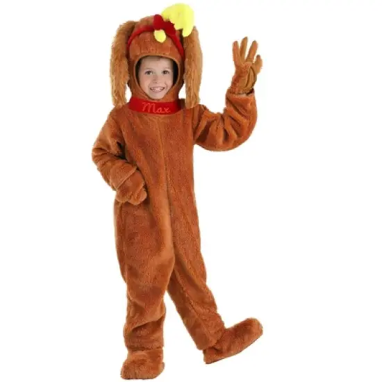 HalloweenCostumes.com Kids Dr. Seuss Max Halloween Costume for Toddlers image {6}