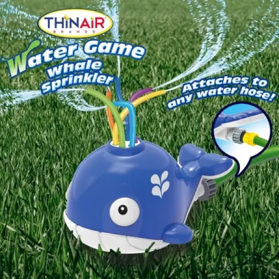 Scooba Duck Whale Sprinkler &ndash; 6 Water-Spraying Tubes, Animal Shaped, 3+ image {2}