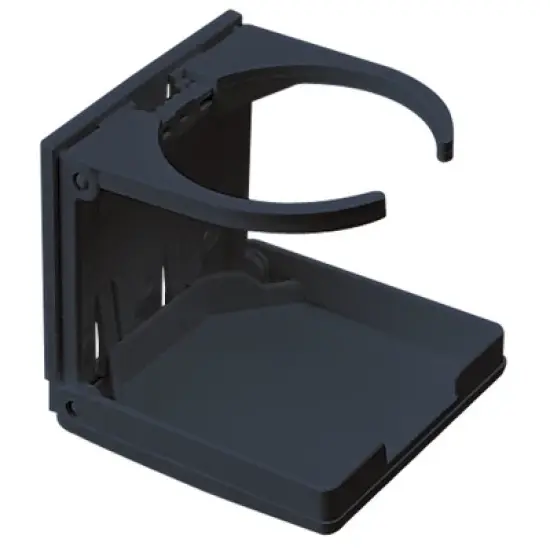 Sea Dog Adjustable Folding Drink Holder, Black, Boat Equipment and Parts, Model 5882201. image {1}