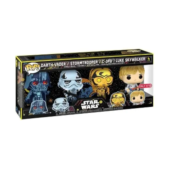 Funko POP! Star Wars: Retro Series 4pk (Target Exclusive) image {4}