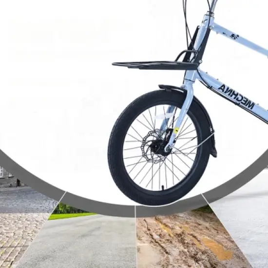 INFURNIC Bicycles, 26 Inch Freestyle Bike for Men Women Boys and Girls, 7 Speed Cargo Bike, Blue, 65"*27.56"*42.13" image {4}