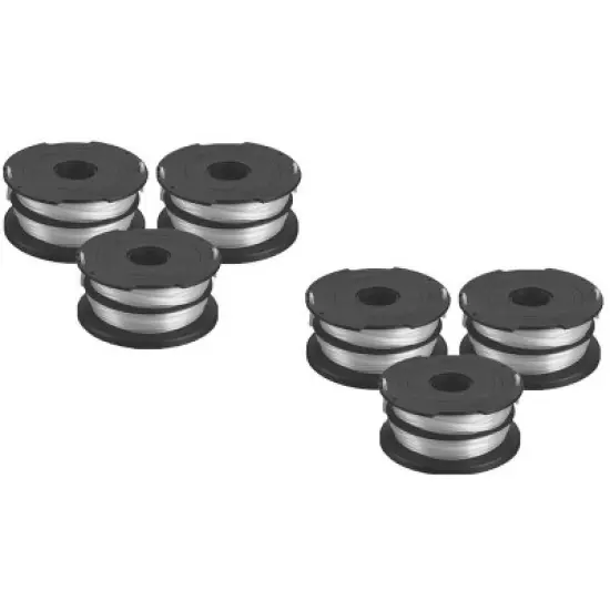 Black and Decker Dual Line AFS Spools DF-065 (6 Pack) image {1}