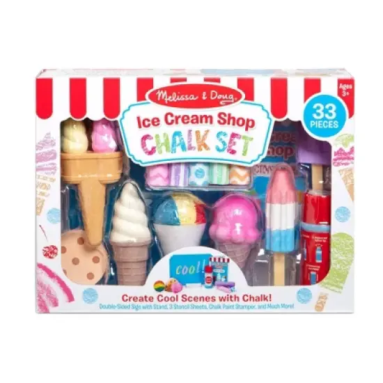 Melissa & Doug Ice Cream Shop Chalk Set image {2}