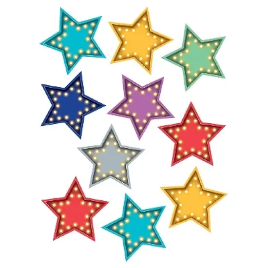 Teacher Created Resources Marquee Stars Accents 30 Per Pack 3 Packs (TCR5870-3) image {1}