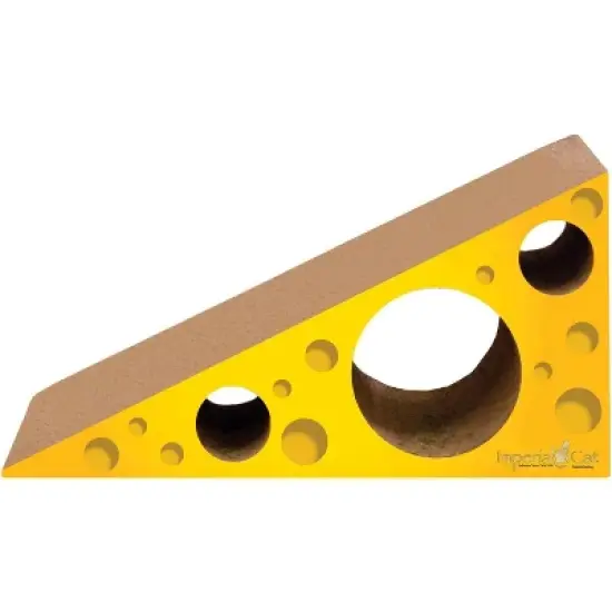 Imperial Cat Scratch 'n Shapes Cheese Scratcher - Large image {1}