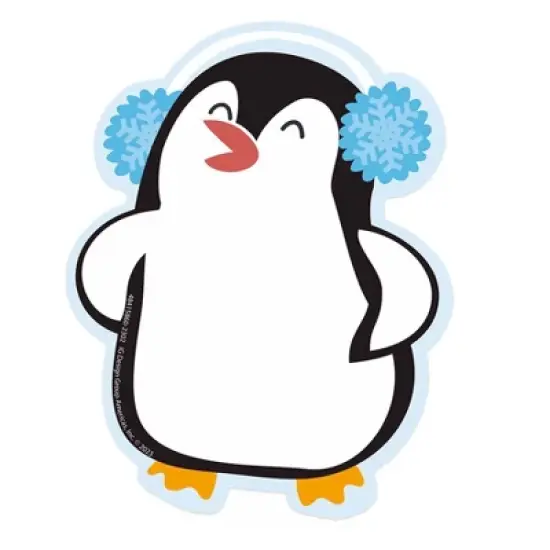 Eureka&reg; Winter Penguins Paper Cut-Outs, 36 Per Pack, 3 Packs image {3}