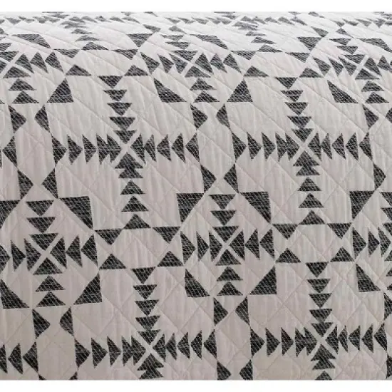 Arrowhead Reversible Quilt Set Charcoal - Eddie Bauer image {3}