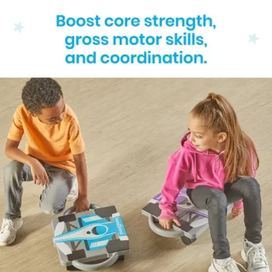 Hand2Mind Speedway Racer Scooter Board - Purple: Teaching Aid for Preschool to 8th Grade, Educational Plastic Tool image {3}