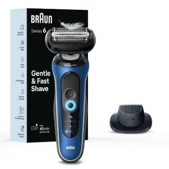Braun Series 6-6120 Rechargeable Wet & Dry Shaver image {10}