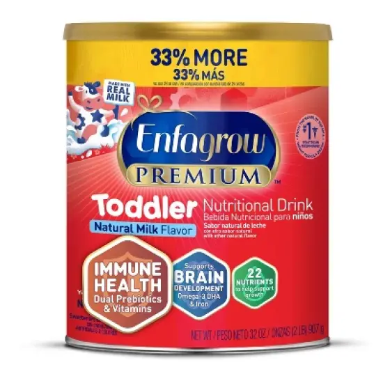 Enfagrow Premium Powder Toddler Formula - 32oz image {1}