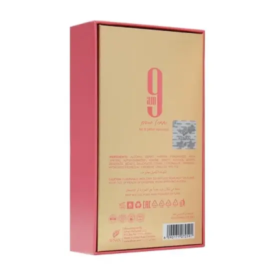 Afnan 9 AM Pour Femme Eau De Parfum Spray for Women, Fruity Floral Perfume Fragrance, 3.4 Fl Oz image {6}