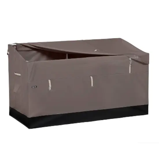 Classic Accessories 162 gal Ravenna Water-Resistant Steel Deck Box Beige image {6}