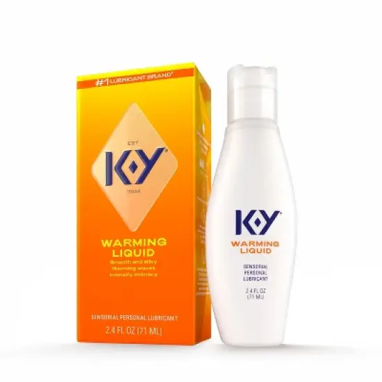 K-Y Warming Liquid Personal Lube - 2.4oz image {10}