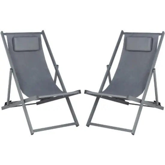 Camlin Sling Chairs (Set Of 2) - Safavieh image {14}