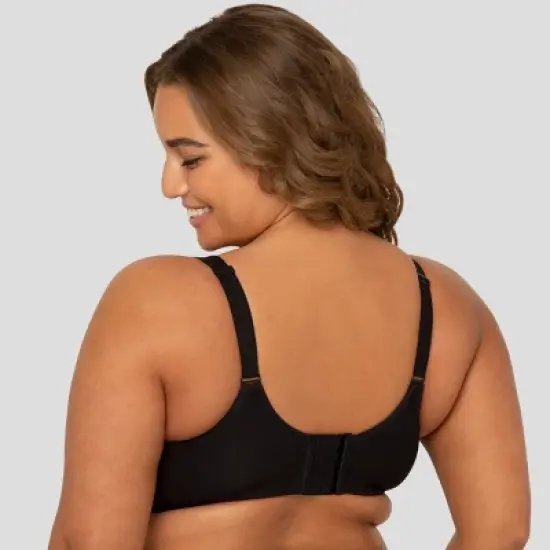 Fit For Me by Fruit of the Loom Womens Plus Size Beyond Soft Cotton Unlined Underwire Bra image {2}