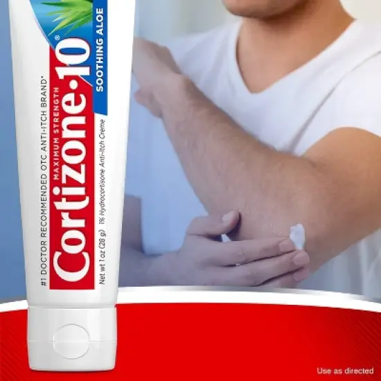 Cortizone 10 Maximum Strength Aloe Anti-Itch Creme image {3}